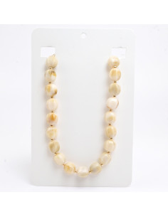 Collar Enhebrado de Acrílico | Infinita Moda