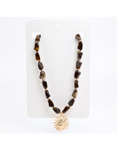 Collar Enhebrado de Acrílico | Infinita Moda