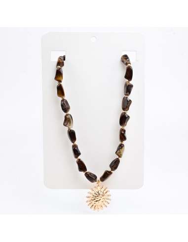 Collar Enhebrado de Acrílico | Infinita Moda