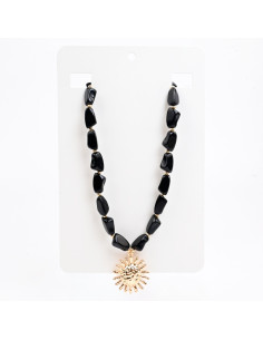 Collar Enhebrado de Acrílico | Infinita Moda