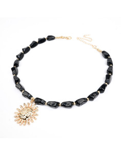 Collar Enhebrado de Acrílico | Infinita Moda