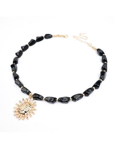 Collar Enhebrado de Acrílico | Infinita Moda