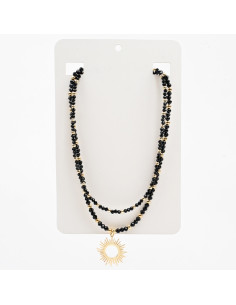 Collar Doble Enhebrado