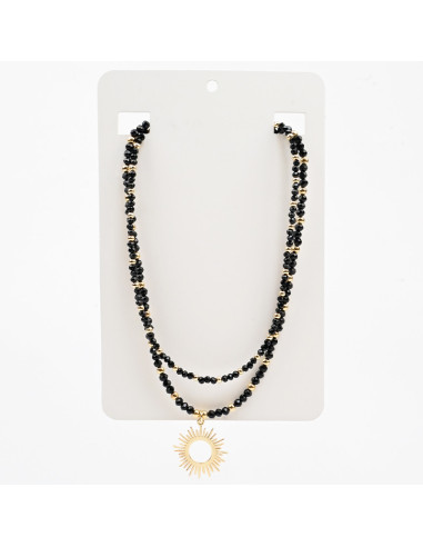 Collar Doble Enhebrado
