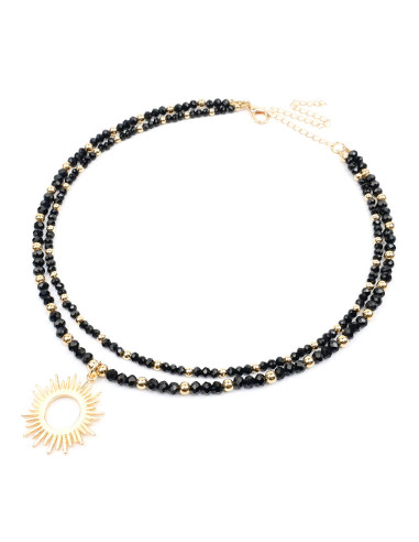 Collar Doble Enhebrado