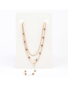 Collar de Cadenas | Infinita Moda