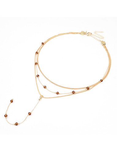 Collar de Cadenas | Infinita Moda