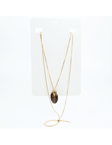 Collar Corbatero de Cadenas | Infinita Moda