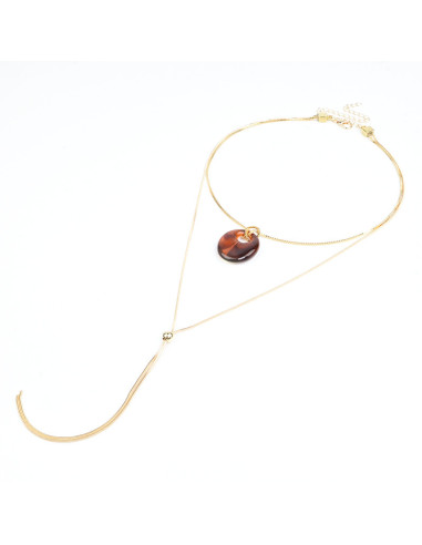 Collar Corbatero de Cadenas | Infinita Moda
