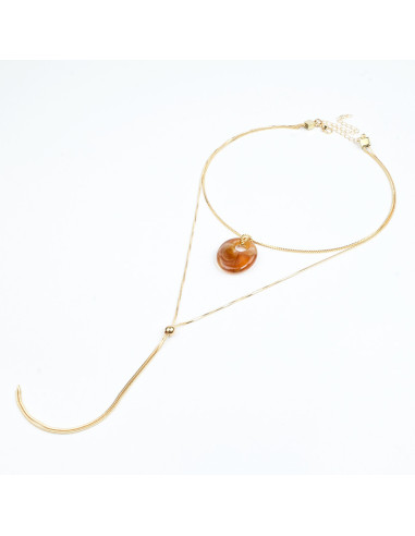 Collar Corbatero de Cadenas | Infinita Moda