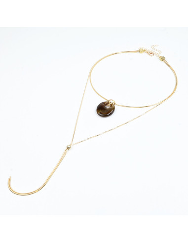 Collar Corbatero de Cadenas | Infinita Moda