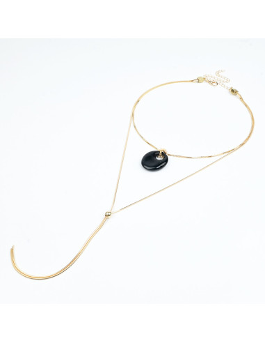 Collar Corbatero de Cadenas | Infinita Moda