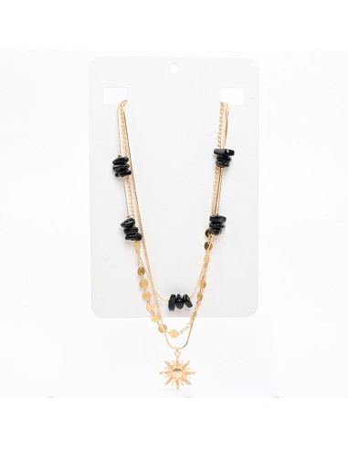 Collar de Cadenas Triple | Infinita Moda
