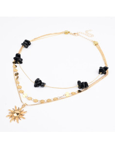Collar de Cadenas Triple | Infinita Moda