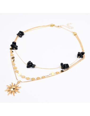 Collar de Cadenas Triple | Infinita Moda