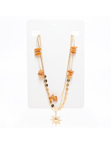 Collar de Cadenas Triple | Infinita Moda