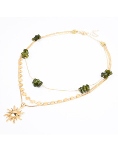 Collar de Cadenas Triple | Infinita Moda
