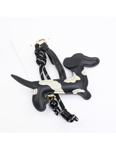 Llavero y Bag Charm Perro Salchicha | Infinita Moda
