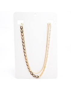 Collar de Doble  Cadenas | Infinita Moda