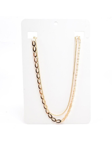 Collar de Doble  Cadenas | Infinita Moda