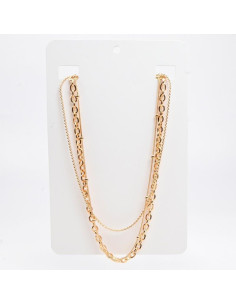 Collar de Triple Cadenas | Infinita Moda