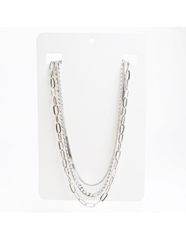 Collar de Triple Cadenas | Infinita Moda