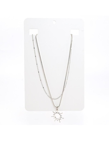 Collar de Doble Cadenas | Infinita Moda