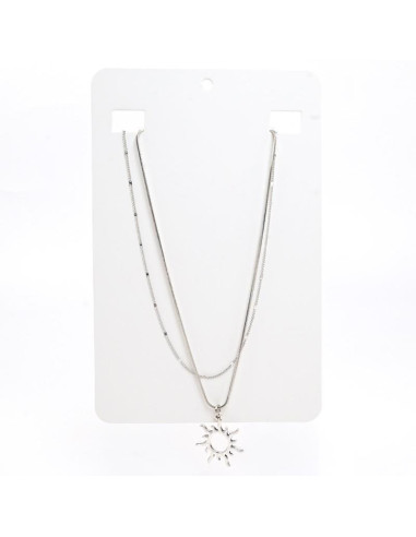 Collar de Doble Cadenas | Infinita Moda