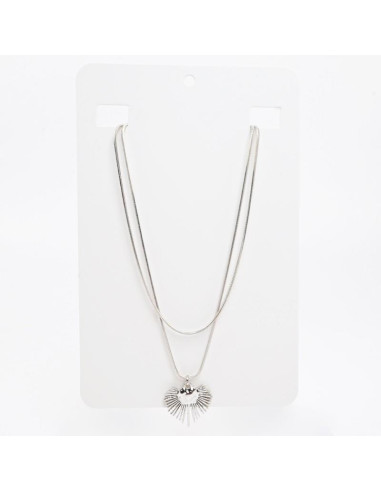 Collar de Doble Cadenas | Infinita Moda