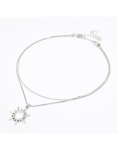 Collar de Doble Cadenas | Infinita Moda