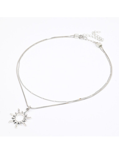 Collar de Doble Cadenas | Infinita Moda
