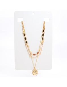 Collar de Triple Cadenas | Infinita Moda