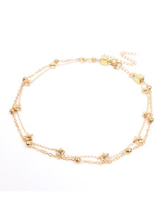 Collar de Doble Cadenas | Infinita Moda