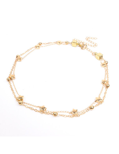 Collar de Doble Cadenas | Infinita Moda