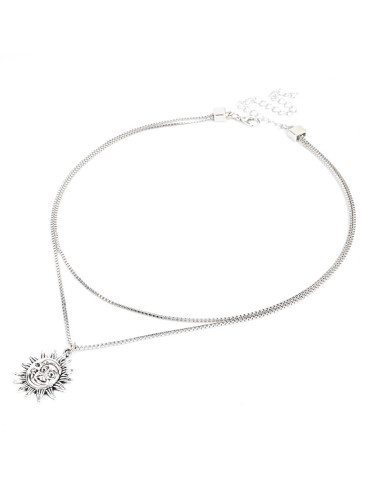 Collar de Doble Cadenas | Infinita Moda