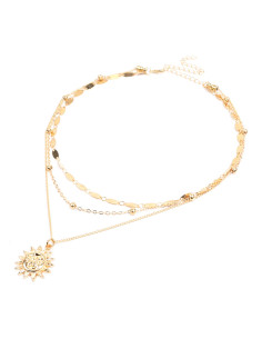 Collar de Triple Cadenas | Infinita Moda