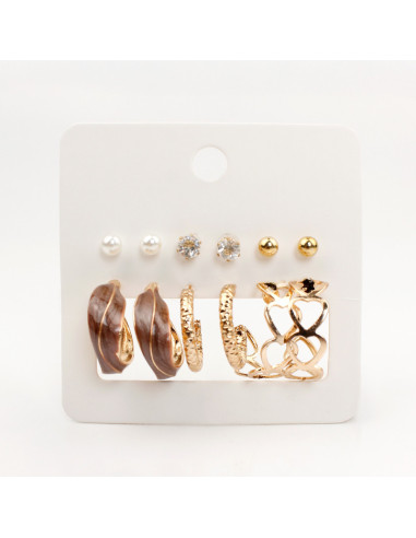 Aros Set x6 Chic