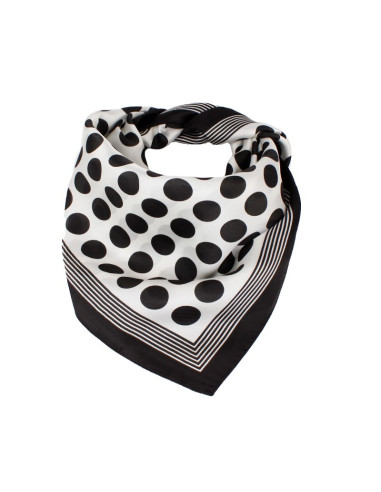 Pañuelo XXL Polka Dots White