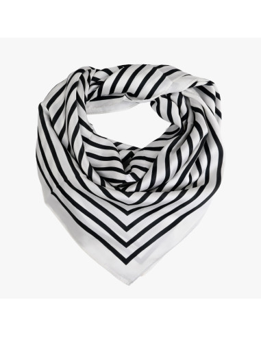 Pañuelo XXL Stripes White