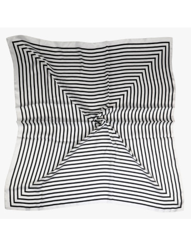 Pañuelo XXL Stripes White