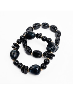 Set de Pulseras Elásticas | Infinita Moda