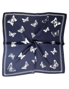 Pañuelo Butteffly Ocean  (70x70)
