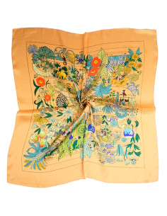 Pañuelo Jungle Colors Peach  (70x70)