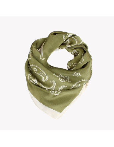 Pañuelo XXL Paisley Green