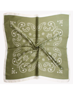 Pañuelo XXL Paisley Green
