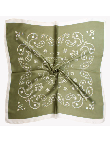 Pañuelo XXL Paisley Green