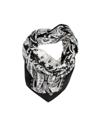 Pañuelo Paisley Forest Black (70x70)