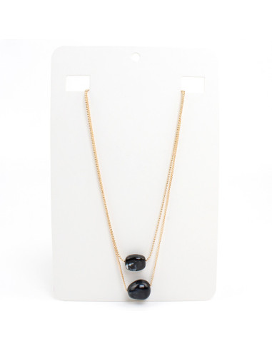 Collar de Doble Cadenas | Infinita Moda