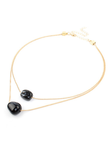 Collar de Doble Cadenas | Infinita Moda
