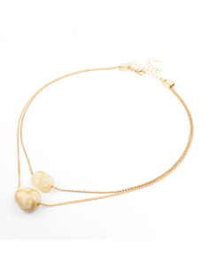 Collar de Doble Cadenas | Infinita Moda